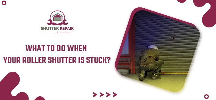 Contact Shutter Repair To Fix The Stuck Roller Shutter Door!