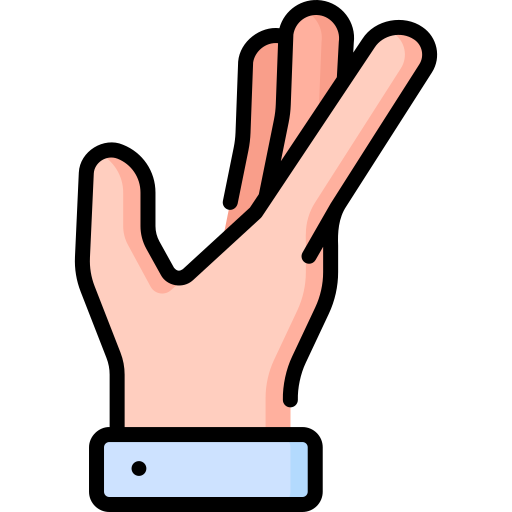 You reach out